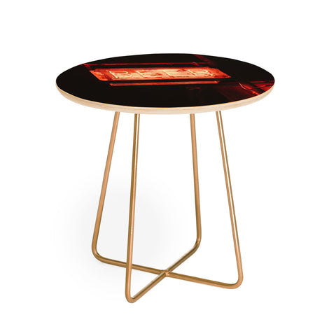Bethany Young Photography Marfa Night Vibes Round Side Table