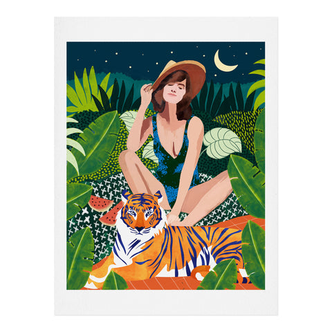 83 Oranges Living In The Jungle Art Print