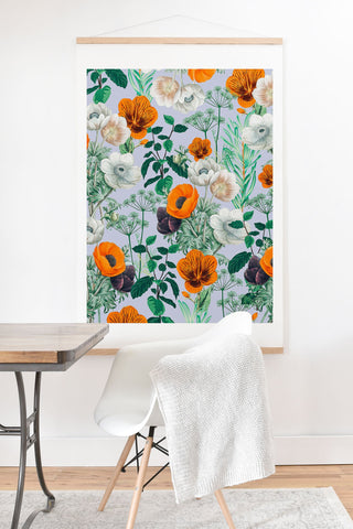 83 oranges wildflower forest art print and hanger 83 Oranges Wildflower Forest Art Print And Hanger
