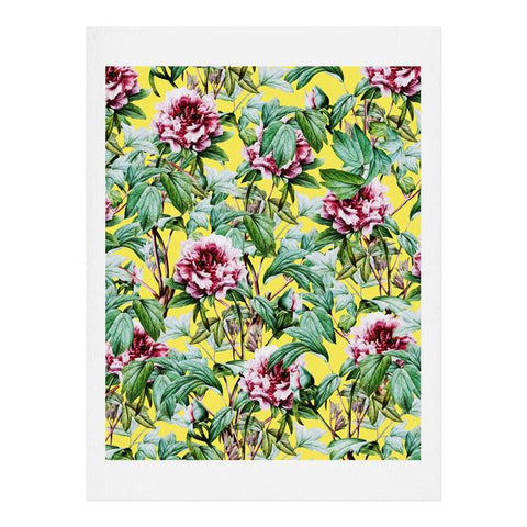 83 Oranges Yellow Flora Art Print