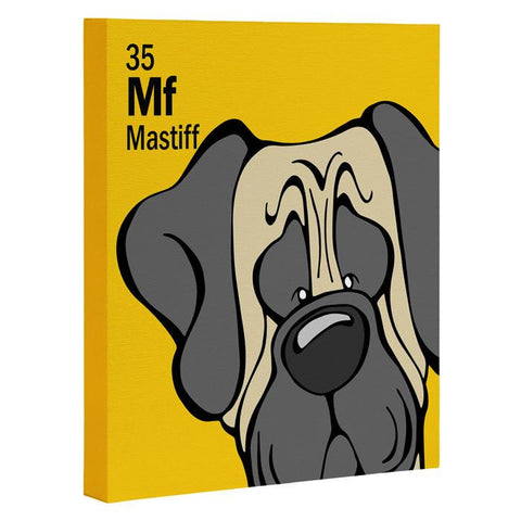 Angry Squirrel Studio Mastiff 35 Art Canvas