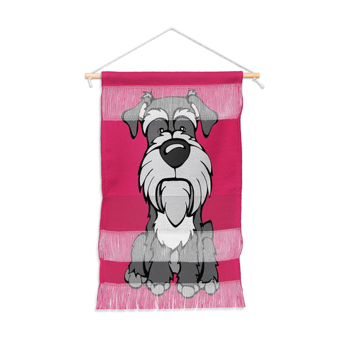 Angry Squirrel Studio Miniature Schnauzer 39 Wall Hanging Portrait