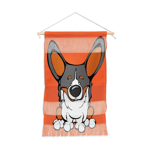 Angry Squirrel Studio Pembroke Welsh Corgi 8 Wall Hanging Portrait