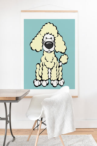 angry squirrel studio poodle 31 art print and hanger Angry Squirrel Studio Poodle 31 Art Print And Hanger