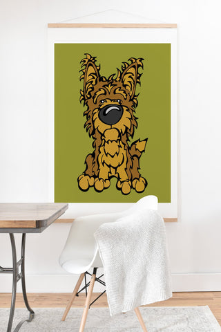 angry squirrel studio yorkshire terrier 38 art print and hanger Angry Squirrel Studio Yorkshire Terrier 38 Art Print And Hanger