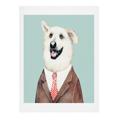 Animal Crew Happy Dog Art Print