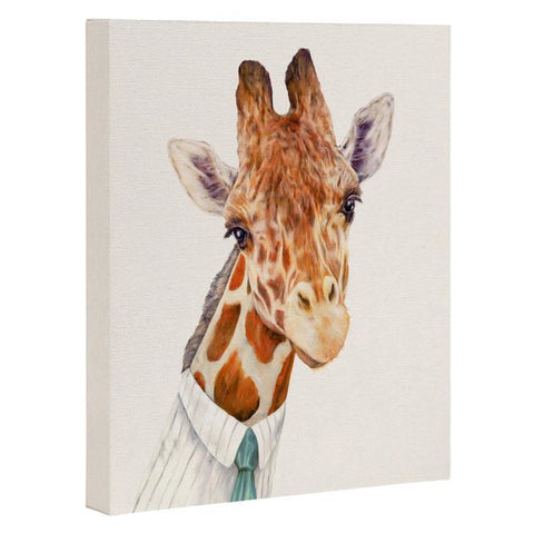 Animal Crew Mr Giraffe Art Canvas