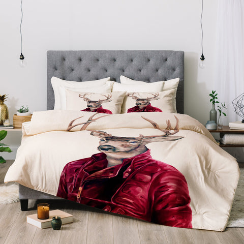 animal crew red deer comforter Animal Crew Red Deer Comforter