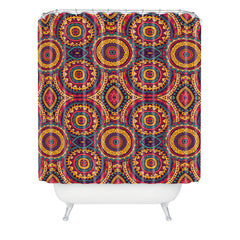 Arcturus Coral Motif Shower Curtain