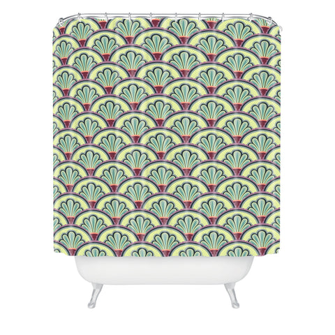 arcturus floral sunburst shower curtain Arcturus Floral Sunburst Shower Curtain