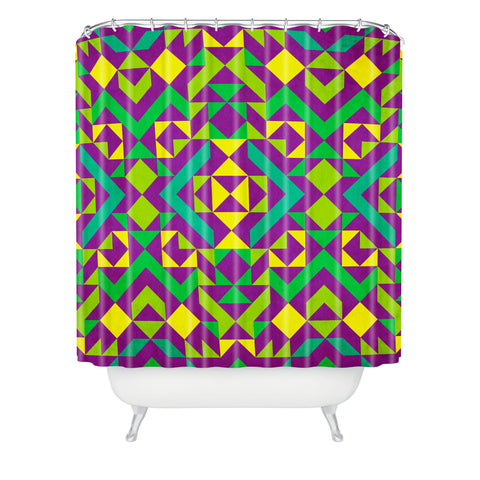 Arcturus Quadrilaterals Shower Curtain