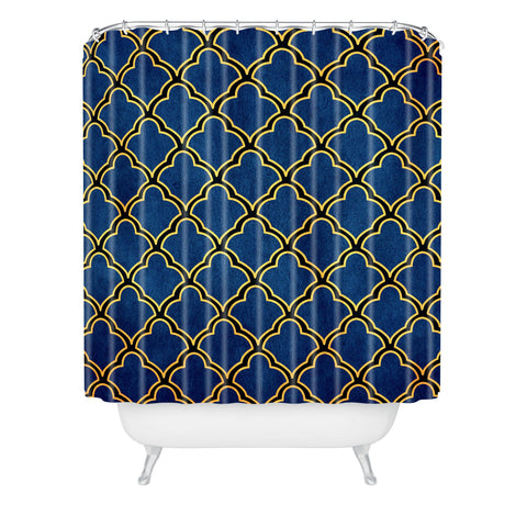 Arcturus Quatrefoil Shower Curtain