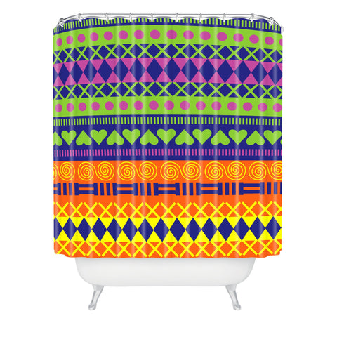 Arcturus Shapes Shower Curtain