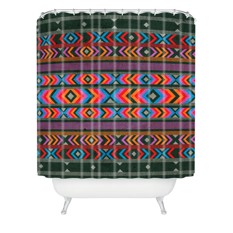 arcturus tribal shower curtain Arcturus Tribal Shower Curtain