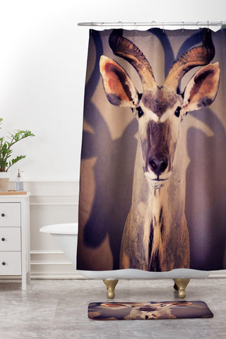 Ballack Art House Africa Shower Curtain And Mat