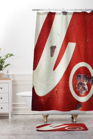 Ballack Art House And Caffeine Shower Curtain And Mat