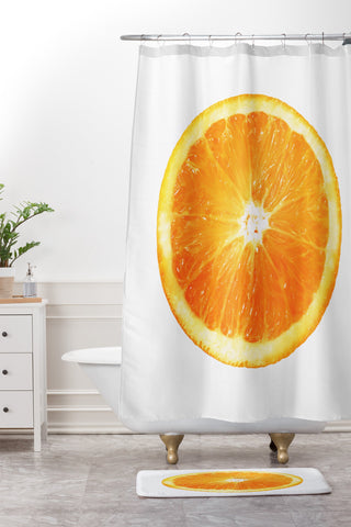 Ballack Art House Citrus Cultivar Shower Curtain And Mat