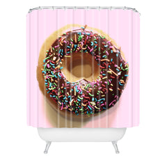 Ballack Art House Donut and pink Shower Curtain