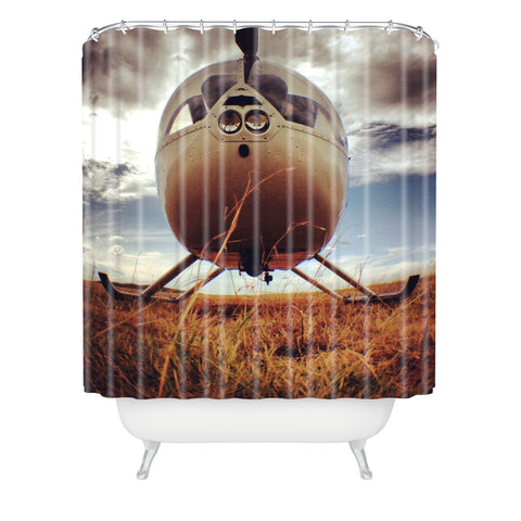 Ballack Art House Eye In The Sky Shower Curtain