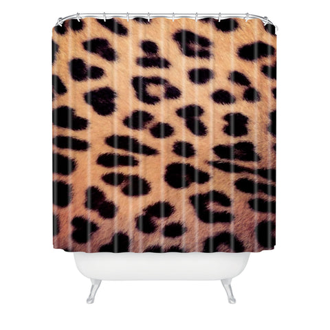 Ballack Art House Leopard 1986 Shower Curtain