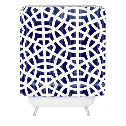 ballack art house polugonos shower curtain Ballack Art House Polugonos Shower Curtain