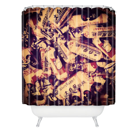 Ballack Art House Rabbit Sweets Shower Curtain