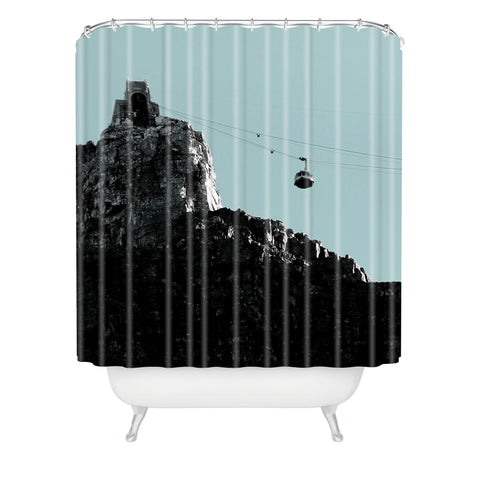 Ballack Art House Table Mountain Shower Curtain