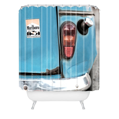 Ballack Art House World Vintage Team Shower Curtain