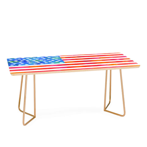 Betsy Olmsted Old Glory Patriot Coffee Table