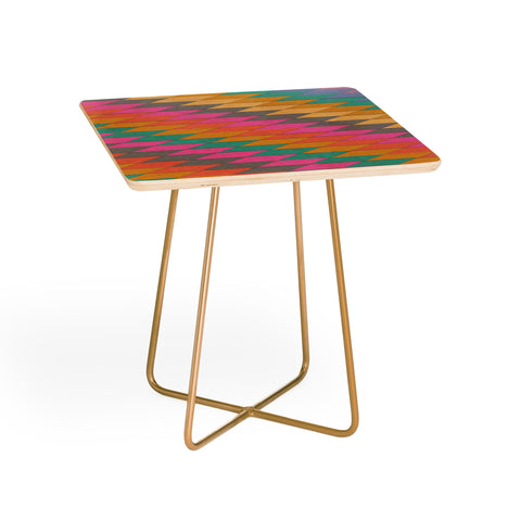 Bianca Green Ancient Rainbow Side Table