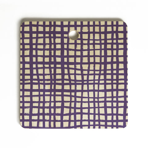 Caroline Okun Ultra Violet Weave Cutting Board Square