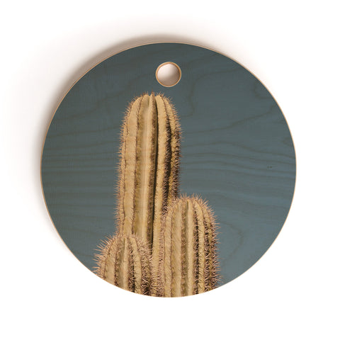 Catherine McDonald Cactus Trio Cutting Board Round