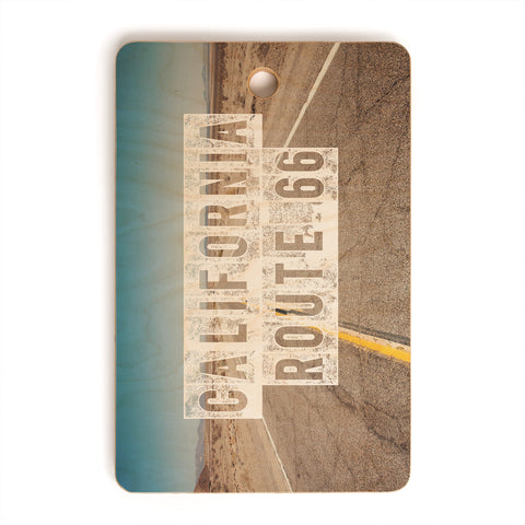 Catherine McDonald California Route 66 Cutting Board Rectangle