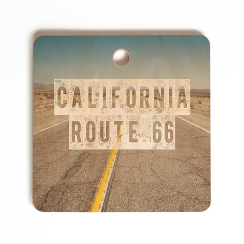 Catherine McDonald California Route 66 Cutting Board Square