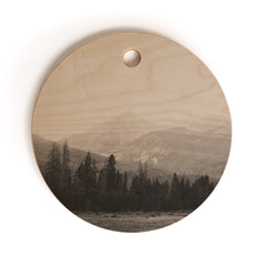 Catherine McDonald COLORADO ROCKY MOUNTAINS Cutting Board Round