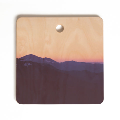 Catherine McDonald Colorado Sunset Cutting Board Square