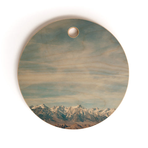 Catherine McDonald Eastern Sierras Cutting Board Round