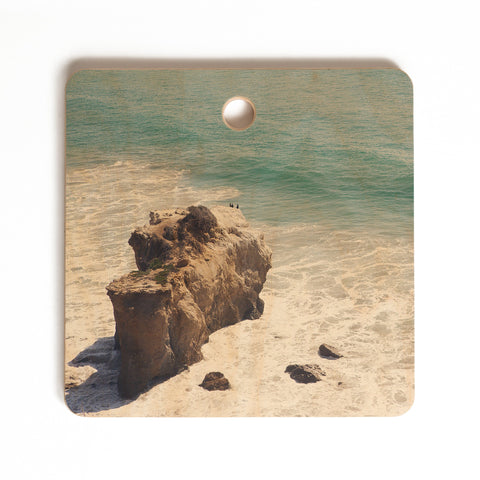 Catherine McDonald El Matador Beach Malibu Cutting Board Square