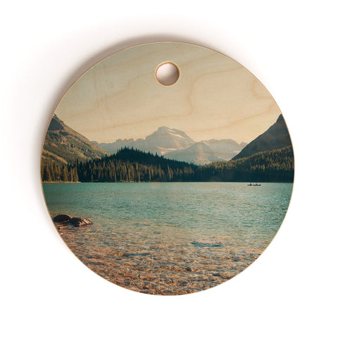 Catherine McDonald Glacier Summer Cutting Board Round