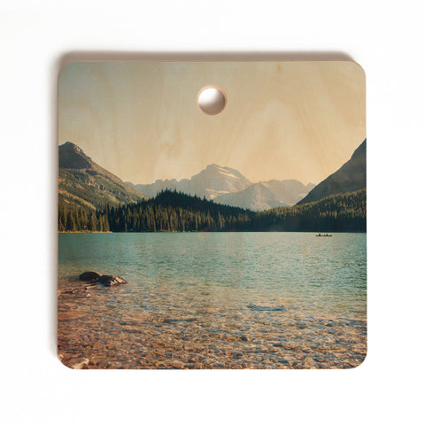 Catherine McDonald Glacier Summer Cutting Board Square