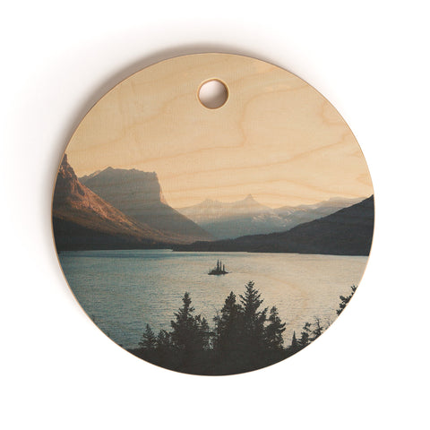 Catherine McDonald Montana Dusk Cutting Board Round