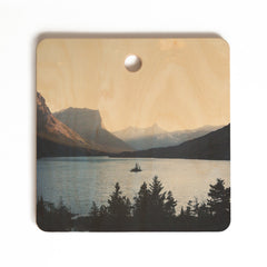 Catherine McDonald Montana Dusk Cutting Board Square