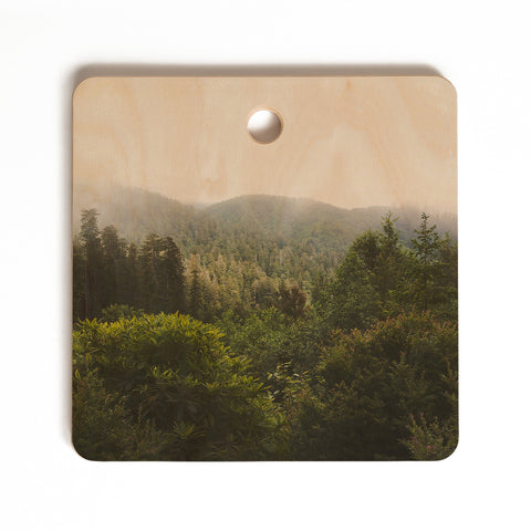 Catherine McDonald Northern California Redwood Forest Cutting Board Square