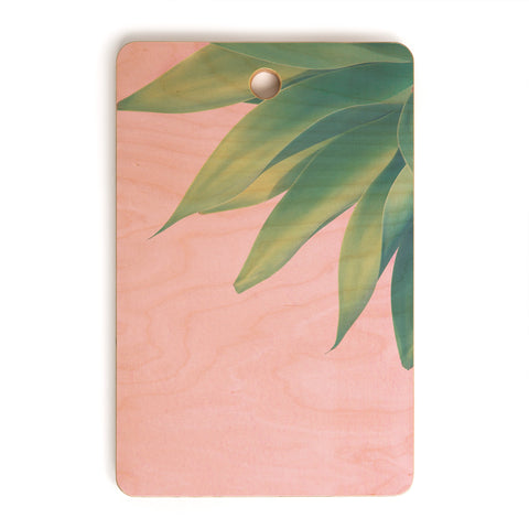 Catherine McDonald Pink Agave Cutting Board Rectangle