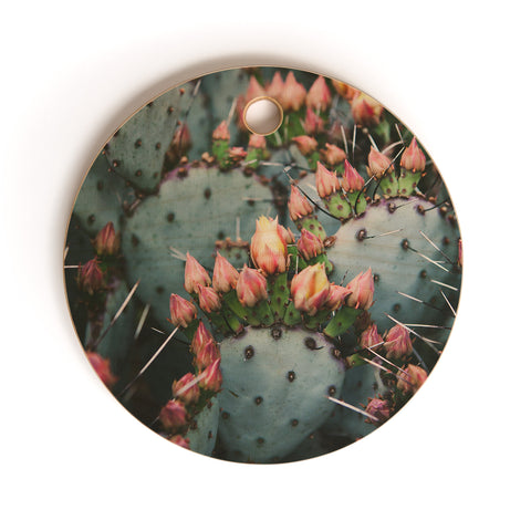 Catherine McDonald Prickly Pear Cutting Board Round