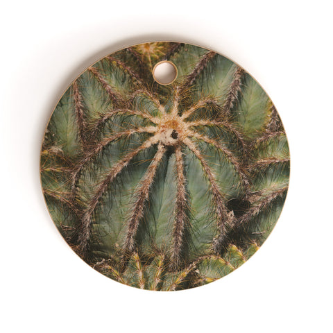 Catherine McDonald Southwest Cactus Cutting Board Round