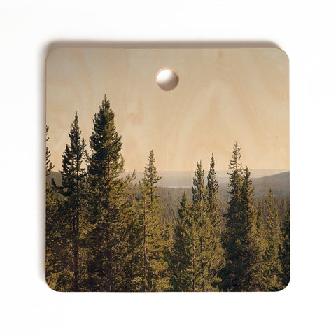 Catherine McDonald Summer in Wyoming Cutting Board Square