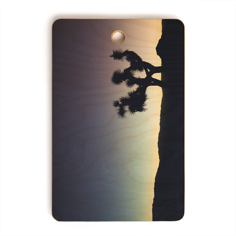 Catherine McDonald Sunset at Joshua Tree Cutting Board Rectangle