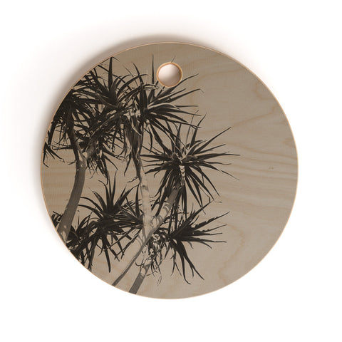 Catherine McDonald Tree Aloe Cutting Board Round