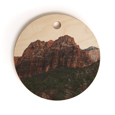 Catherine McDonald ZION Cutting Board Round